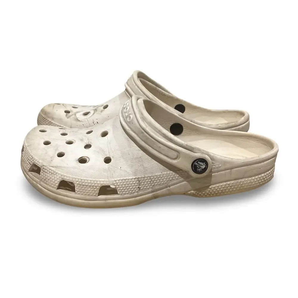 Classic White Crocs